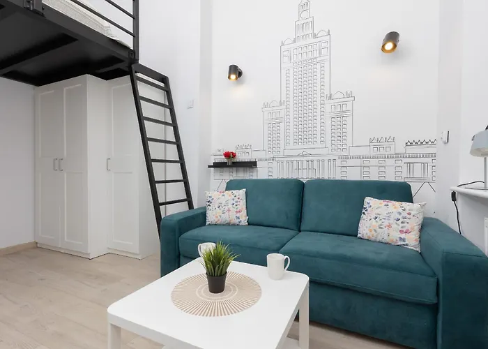 Hotel Aleja Wyzwolenia Studio With Mezzanine Downtown By Renters *