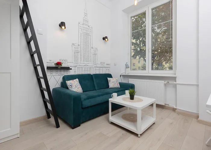 Hotel Aleja Wyzwolenia Studio With Mezzanine Downtown By Renters
